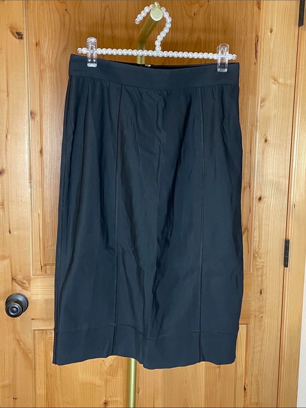 Dolce & Gabbana Black Midi Skirt Size IT42 (us size 4-6)
